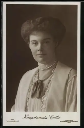 AK Kronprinzessin Cecilie