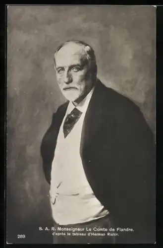 AK Monseigneur Le Comte de Flandre