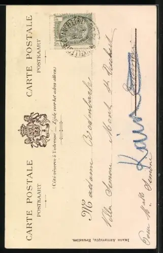 AK Portrait Prince Charles de Hohenzollern in Uniform