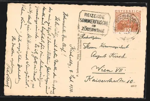 AK Kirchschlag i. d. buckligen Welt, Mühle und Umgebung