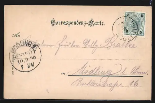AK Weichselboden, Höll, Schützenauers Gasthaus