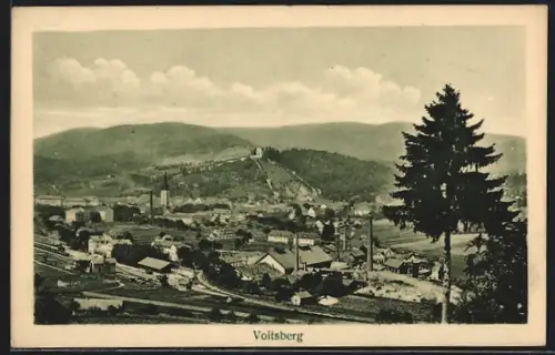 AK Voitsberg, Gesamtansicht aus der Vogelschau
