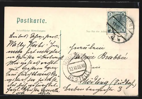 AK Leoben, Totalansicht aus der Vogelschau