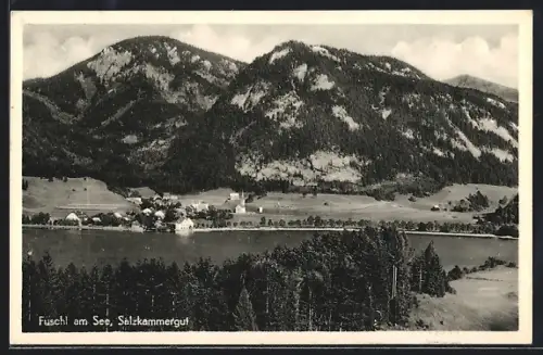 AK Fuschl am See, Aussicht mit See