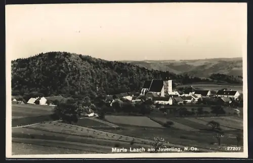 AK Maria Laach am Jauerling, Gesamtansicht mit Umgebung