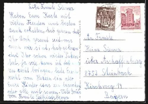 AK Geiersberg /O. Ö., Ortsansicht mit Kirche