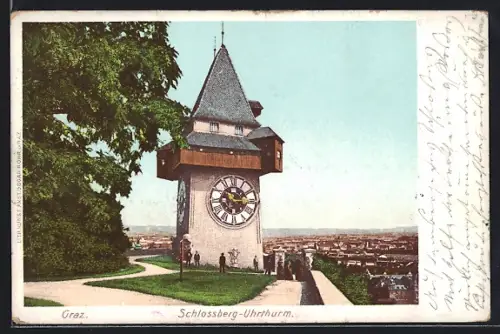 AK Graz, Schlossberg-Uhrturm