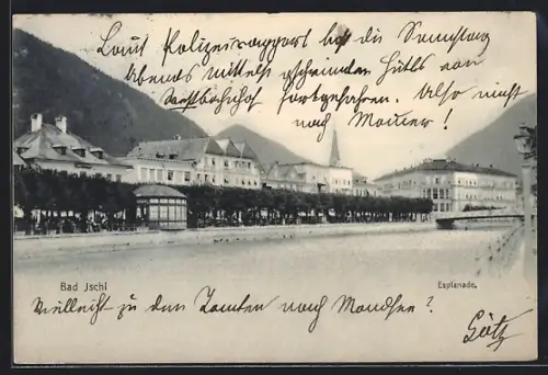 AK Bad Ischl, Esplanade