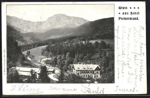AK Prein, Hotel Preinerwand