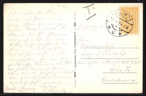 AK Raisenmarkt, Blick aus der Vogelschau auf den Ort