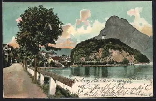 AK Traunkirchen, Uferpartie