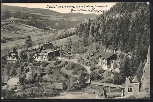 AK Spital am Semmering, Zatzka Villen