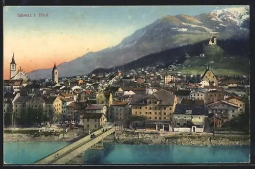 AK Schwaz i. Tirol, Ortspanorama