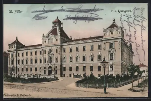 AK St. Pölten, K. k. Kreisgericht