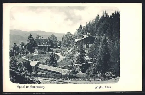 AK Spital am Semmering, Zatzka-Villen