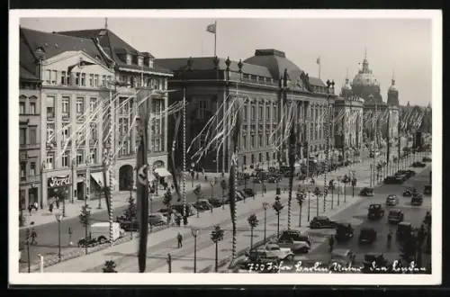 AK Berlin, 700-Jahrfeier, Unter den Linden, 