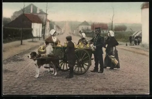 AK Laitières, La Vérification du Lait