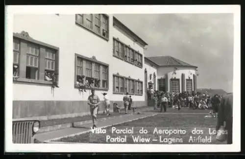 AK Lajes, Vista Parcial do Aeroporto das Lages, Flughafen