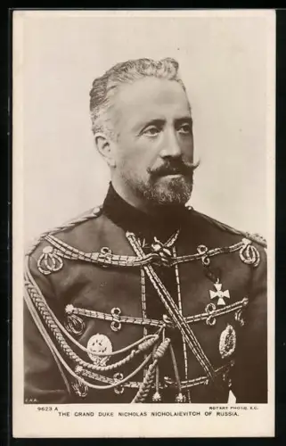 AK Grossfürst Nikolai Nikolajewitsch von Russland im Porträt