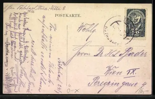 AK Pörtschach a. S., Hotel Werzer, Villa