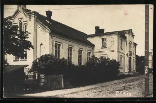 AK Cesis, Strassenpartie im Ort