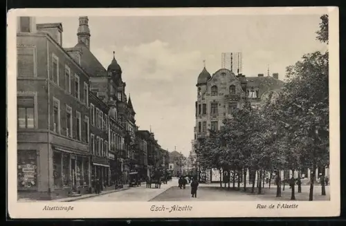 AK Esch-Alzette, Alzettstrasse, Rue de l`Alzette