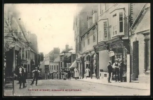 AK Bishops`s Stortford, Potter Street with Café