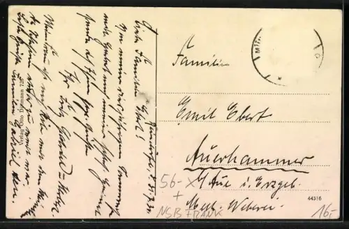 AK Münsterberg i. Schles., Blick auf die Karl Hartmannbaude