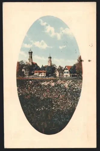 AK Isny i. Allgäu, Beim Schächele