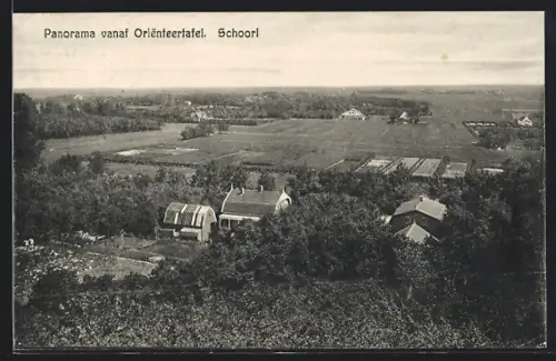 AK Schoorl, Panorama vanaj Orienteertafel