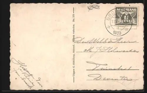 AK Schoorl, Duinlandschap met R. K. Kerk te Catryp