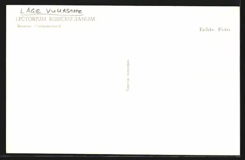 AK Lage Vuursche, Lectorium Rosicrucianum