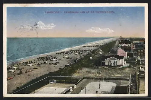 AK Zaandvoort, Panorama van af de watertoren