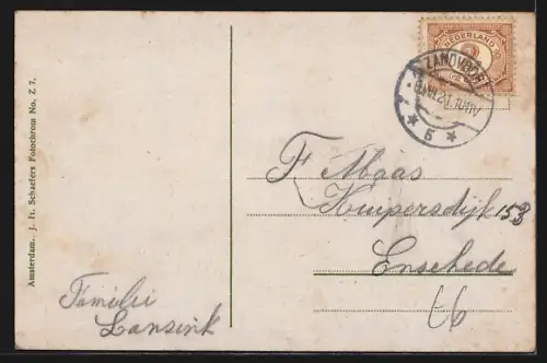 AK Zaandvoort, Panorama van af de watertoren