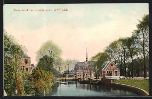 AK Zwolle, Wezenland met stadsgracht