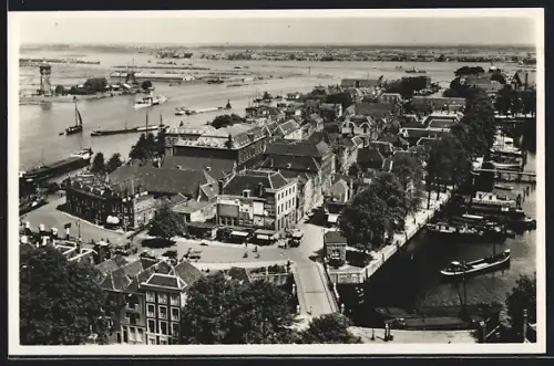 AK Dordrecht, Panorama, Maas, Merwede, Noord