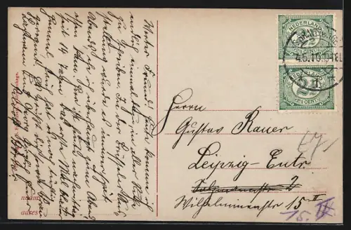 AK `s Gravenhage, Turfmarkt met Nieuwe Kerk