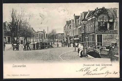 AK Leeuwarden, Nieuwestad hoek Shavernek