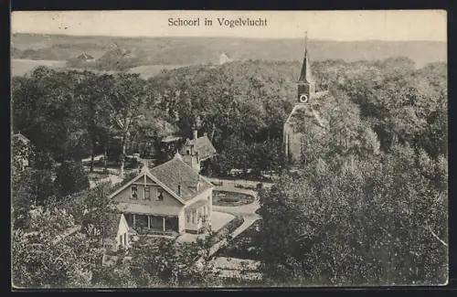 AK Schoorl, Schoorl in Vogelvlucht