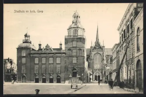 AK Goes, Stadhuis en kerk
