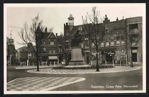 AK Zaandam, Czaar e Peter Monument