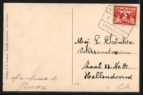 AK Hoogezand, Panorama mit Segelbooten