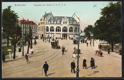 AK Rotterdam, Slagveld met Station Z. H. E. S. M.