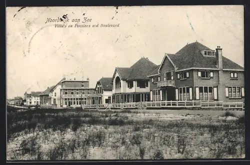 AK Noordwijk aan Zee, Villas en Pensions a. d. Boulevard
