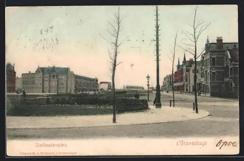AK s`Gravenhage, Stadhoudersplein