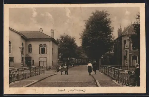 AK Sneek, Stationsweg