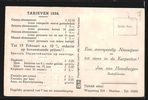 AK Haarlem, Panorama, Fliegeraufnahme