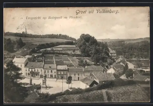 AK Valkenberg, Vergezicht op Rotspark en Plenkert