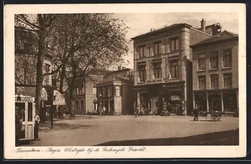 AK Zaandam, Begin Westzijde bij de Gedempte Gracht