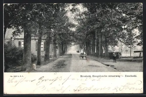 AK Enschedé, Broeierd, Hengelosche straatweg